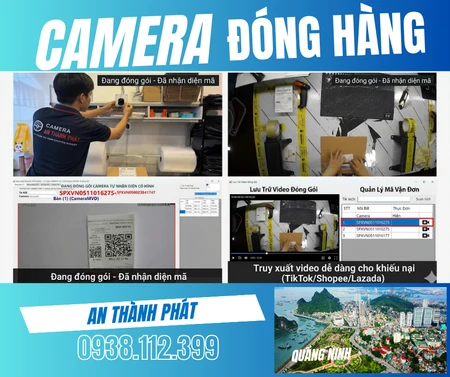 camera đọc mã vận đơn tại Quảng Ninh, camera soi mã vận đơn, camera đóng gói đơn hàng, phần mềm quản lý đơn hàng ATP, camera quét mã vận đơn