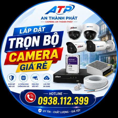 Lắp đặt camera trọn gói,Báo giá lắp đặt camera,Camera quan sát giá rẻ,Camera An Thành Phát
