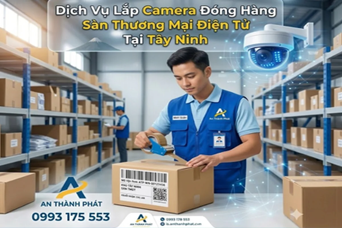 dịch vụ lắp camera đóng hàng sàn thương mại điện tử, lắp camera sàn thương mại điện tử tây ninh, lắp camera đóng hàng thương mại, tư vấn lắp camera đóng hàng sàn thương mại.