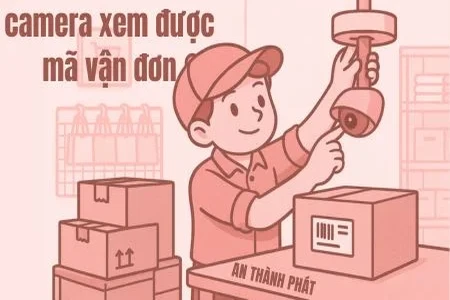 camera xem mã vận đơn,camera đóng gói hàng,phần mềm truy xuất mã vận đơn,camera soi rõ mã vận đơn 5MP,lắp đặt camera đóng hàng,giải pháp camera quay đóng gói cho shop online