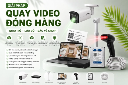 Giải pháp quay video đóng hàng, camera quay video đóng hàng, Lắp camera quay video đóng gói, lắp đặt camera quay đóng hàng, giải pháp quay đóng gói, quay video đóng hàng rõ mã vạch, camera tự dộng quét mã vận đơn