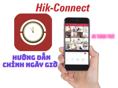 Cài đặt thời gian Hikvision, phần mềm iVMS,4200, múi giờ camera Hikvision, định dạng ngày tháng camera, cấu hình đầu ghi Hikvision, lỗi camera sai ngày giờ