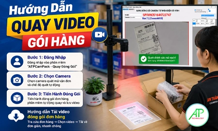 hướng dẫn tải video đóng gói,Hướng đẫn quay video đóng gói,camera soi mã vận đơn, Camera quét mã vận đơn, Quay video đóng gói, Camera đóng gói hàng hóa, Phần mềm quản lý đóng gói, Camera kho vận, Giải pháp đóng hàng Shopee