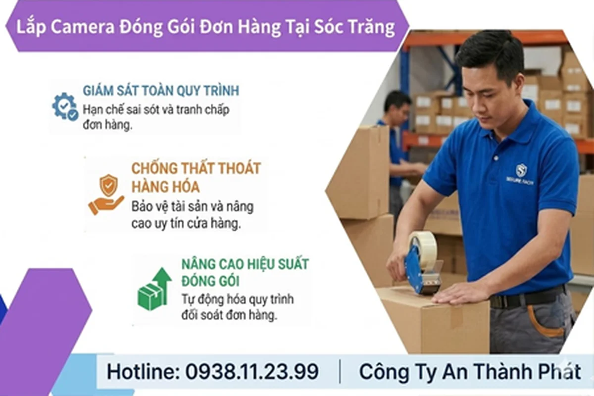 Lắp camera đóng gói đơn hàng tại Sóc Trăng,Camera giám sát đóng hàng Sóc Trăng,Camera quay đơn hàng Sóc Trăng,Lắp camera cho shop online tại Sóc Trăng,Hệ thống camera đóng gói hàng hóa Sóc Trăng