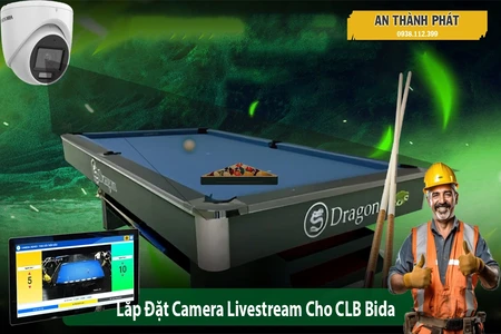 Lắp Camera Livestream Bida, Lắp Đặt Camera Livestream Cho CLB BIDA, lắp Camera Livestream Cho CLB BIDA, Camera Livestream Cho CLB BIDA, Camera Livestream BIDA, Camera CHeck var BIDA, Check var BIDA, livestream bida 