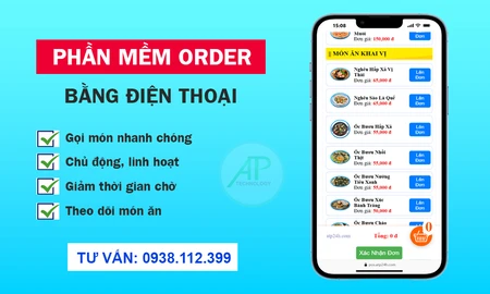 phần mềm order bằng điện thoại, app gọi món bằng điện thoại, Phần mềm order món ăn, phần mềm order gọi món trên điện thoại, ứng dụng order món ăn bằng điện thoại