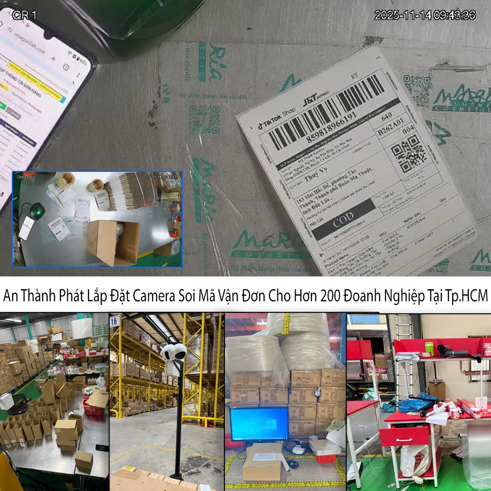 Camera Đóng Gói Sàn Thương Mại Điện Tử