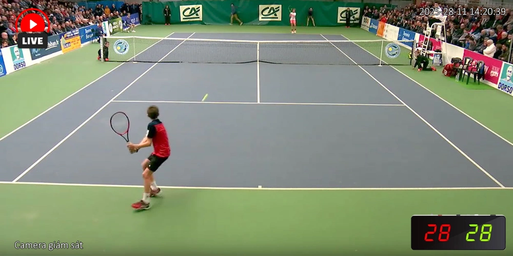 Bảng Điểm Camera Livestream Check Var Tennis