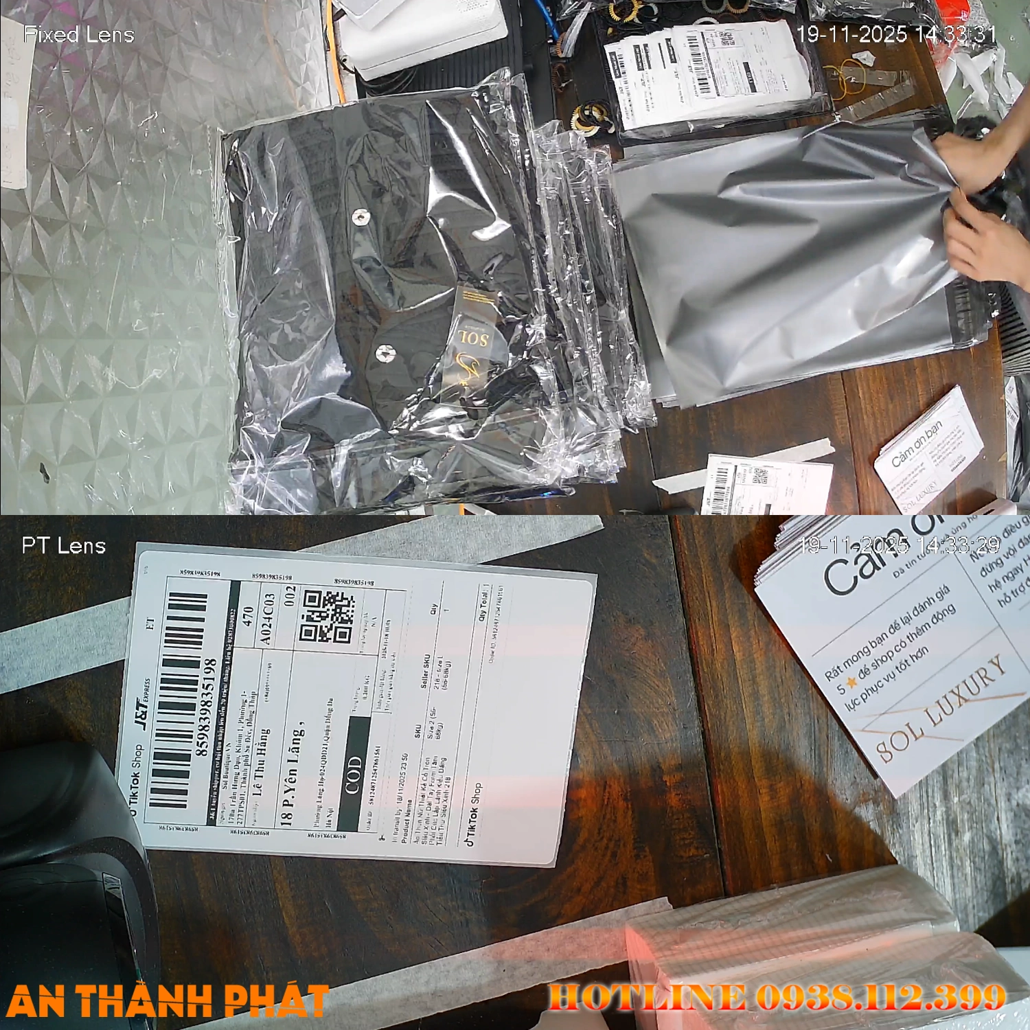 Camera Đóng Hàng Shopee
