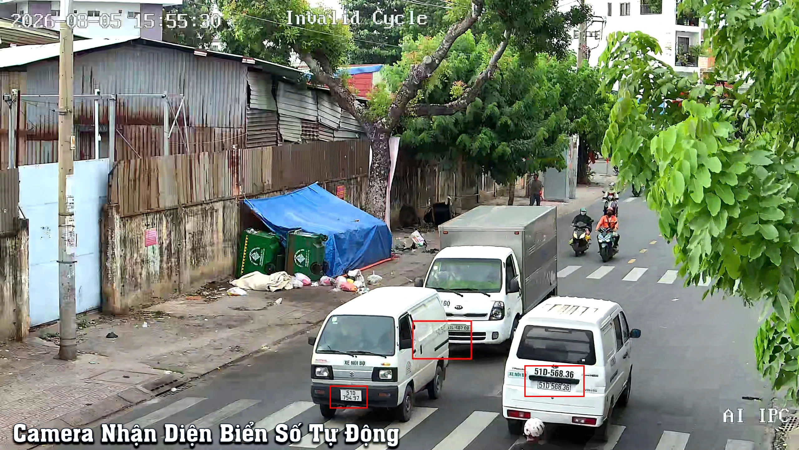 Camera Nhận Diện Biển Số Xe Tự Động