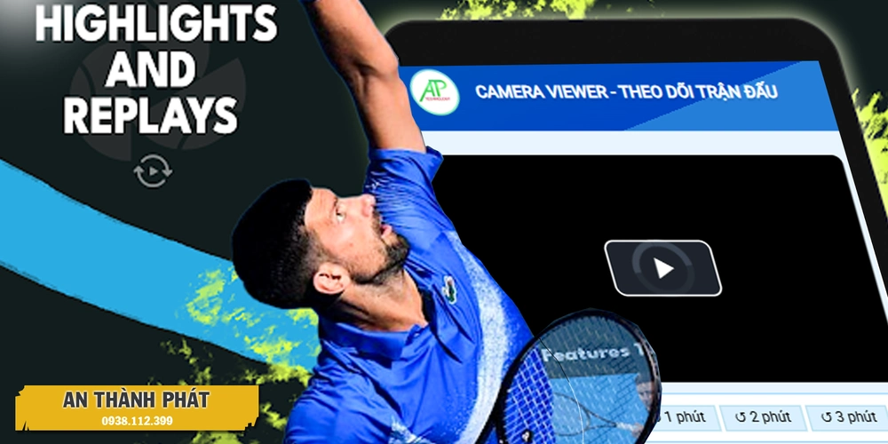 Công nghệ var từ giải pháp camera livestream check var tennis 