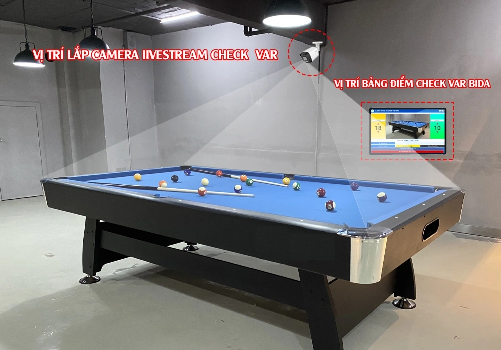 Giải Pháp Livestream Check Var Bida