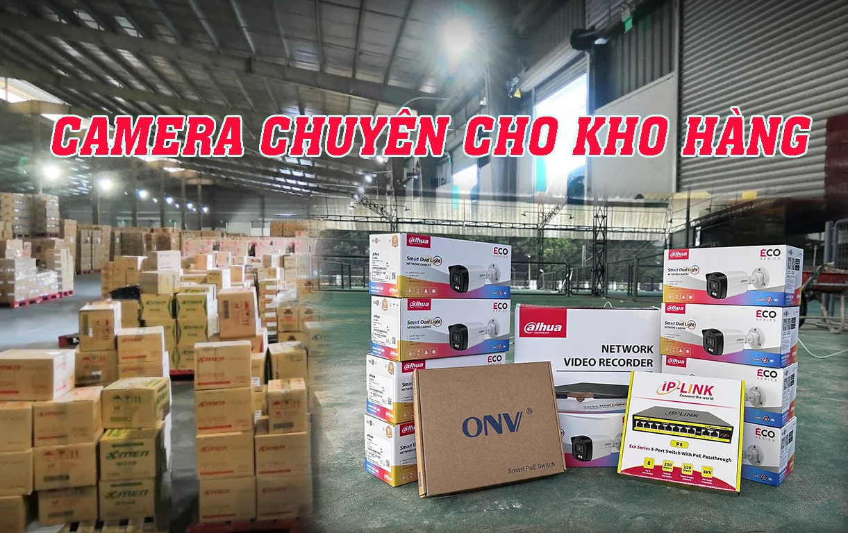 Top 5 Camera Cho Kho Hàng Nên Dùng