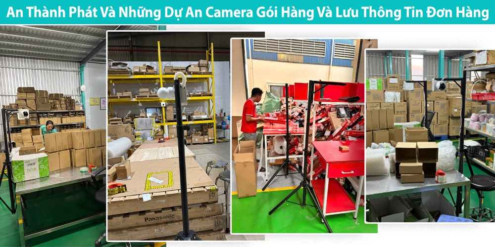 Camera Gói Hàng Và Lưu Thông Tin Đơn Hàng