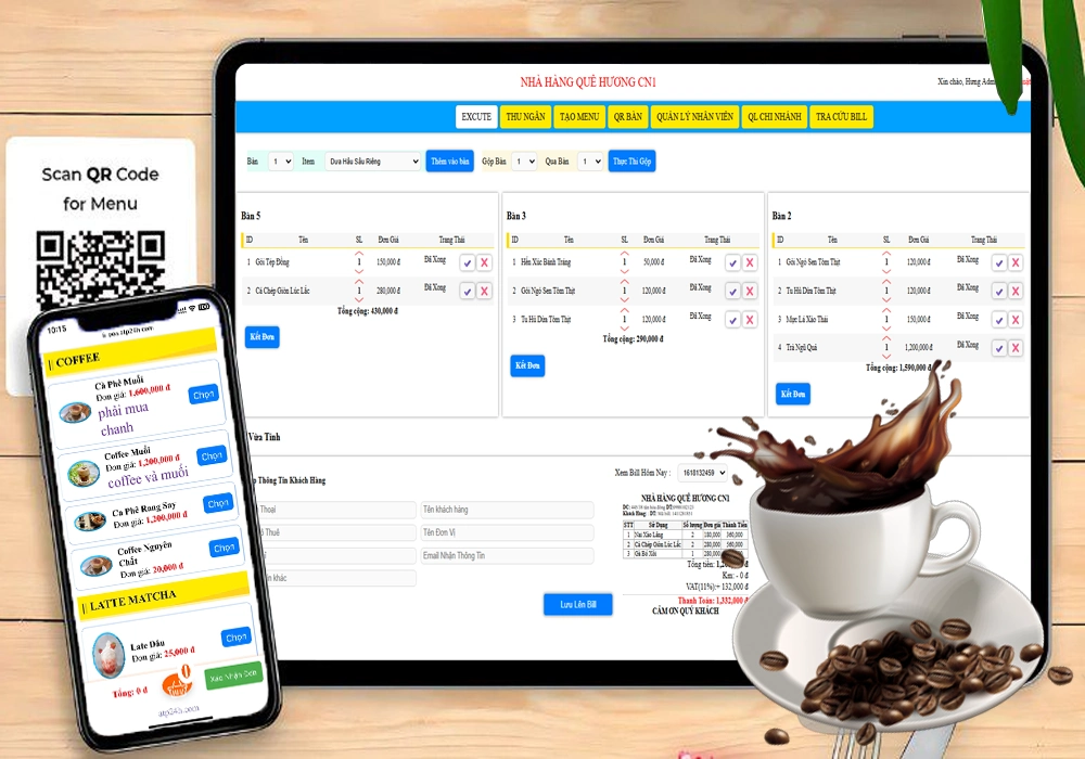 App Order Cafe – Giải Pháp Gọi Món Được Nhiều Quán Tin Dùng
