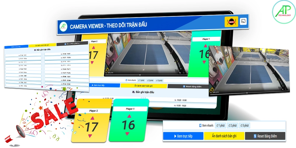 Bảng Điểm Có Camera Check Var Livestream