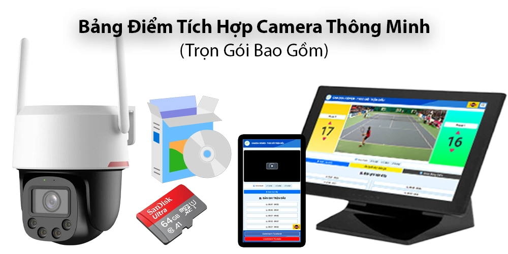 Bảng Điểm Màn Hình Cảm Ứng Có Camera
