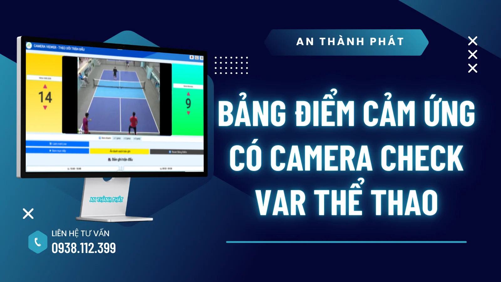 bảng điểm thông minh cho các môn thể thao