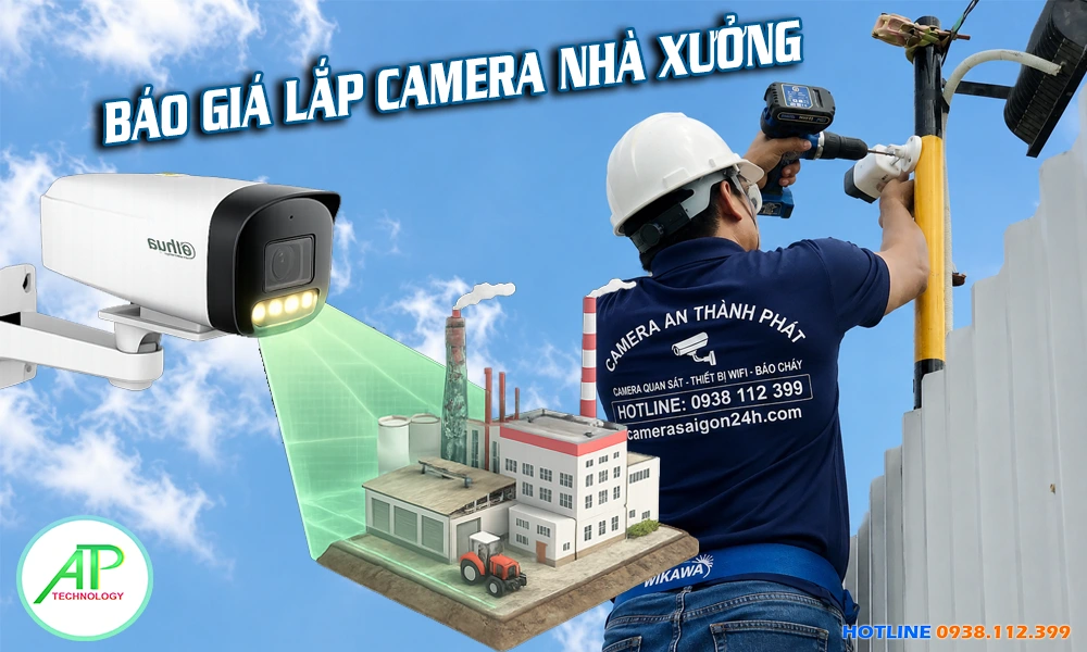 Báo Giá Lắp Camera Nhà Xưởng
