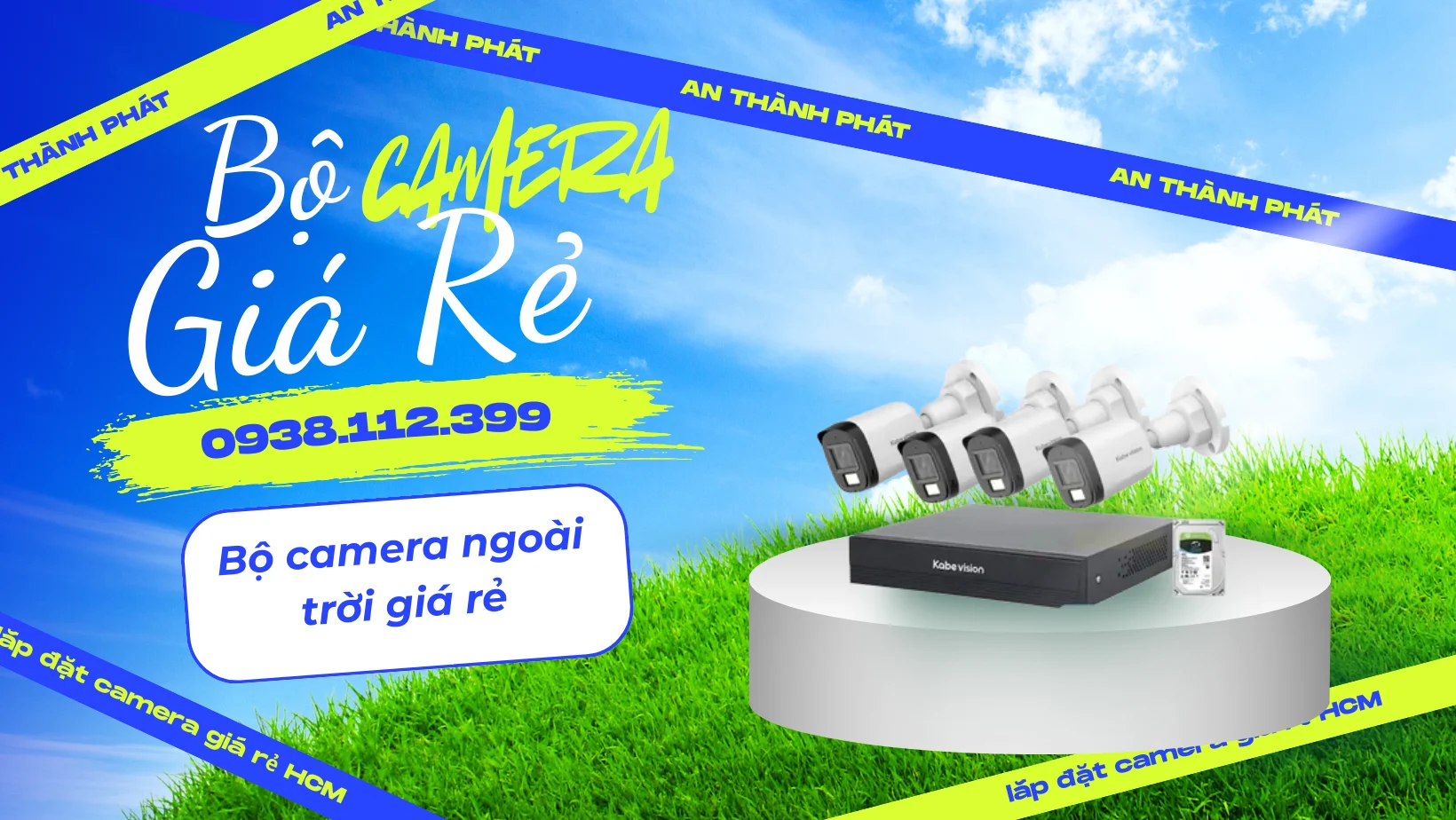 bộ camera Dahua giá rẻ tại an thành phát