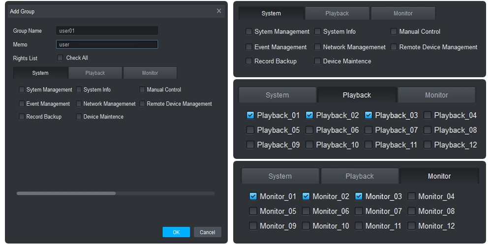 Hướng Dẫn Phân Quyền User Camera Dahua