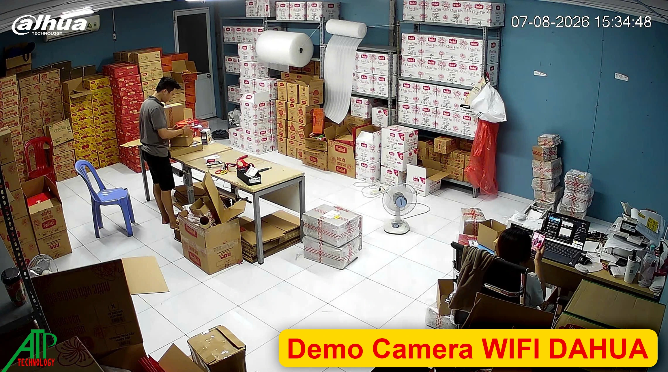 Demo camera Dahua 