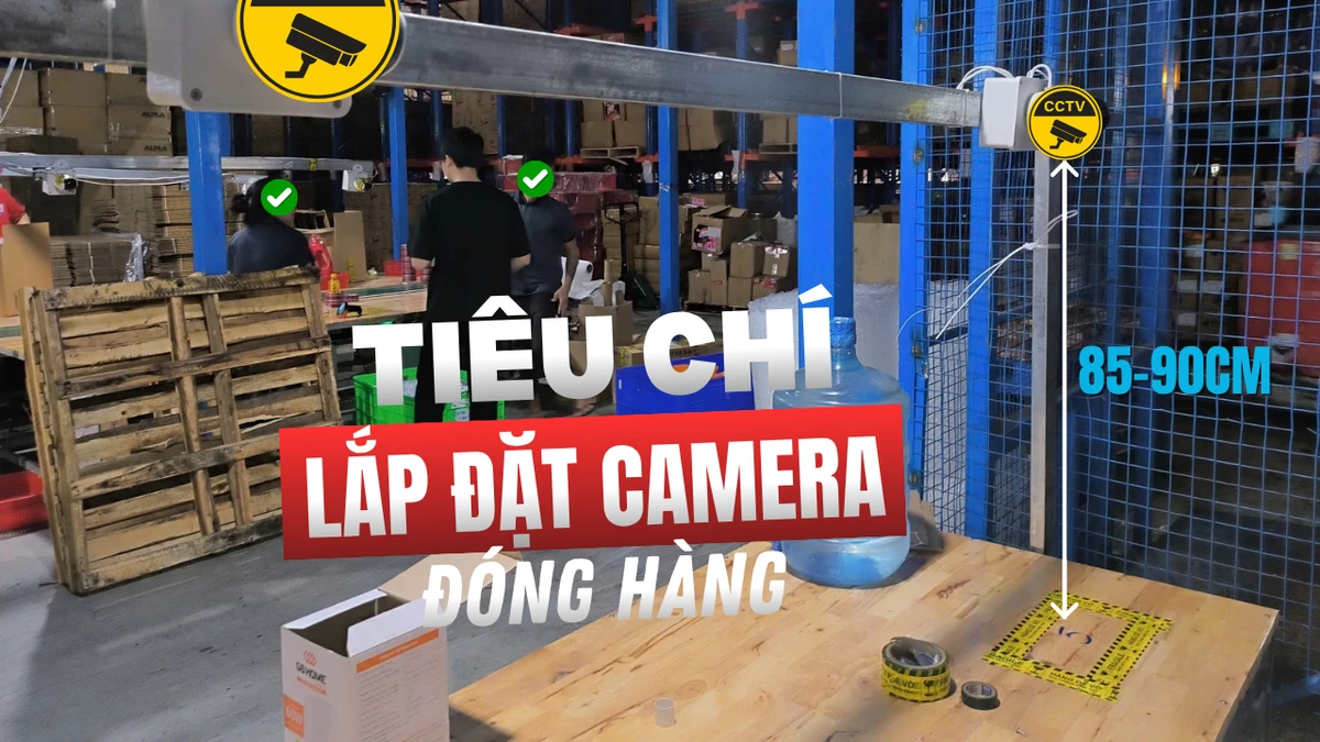 tiêu chí lắp đặt camera
