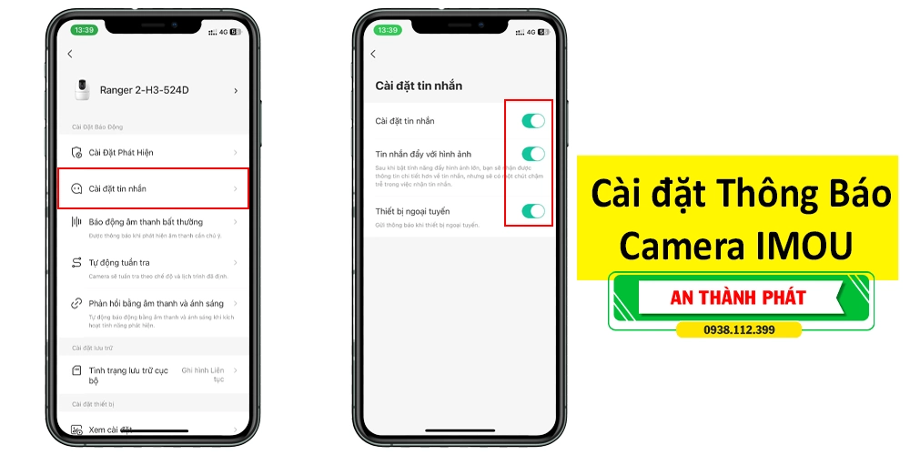 Hướng Dẫn Cài Báo Động Camera Imou