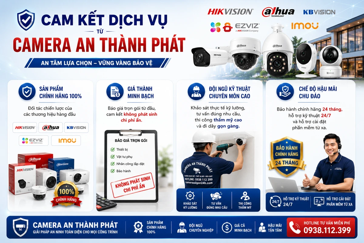 cam kết dịch vụ từ camera an thành phát
