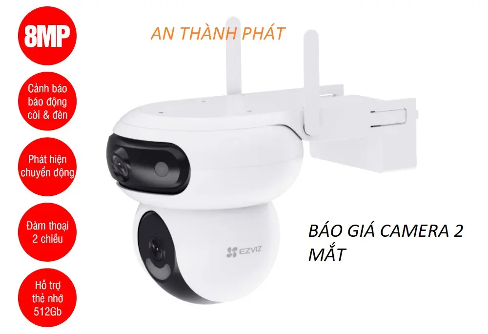 Báo giá camera 2 mắt mơi