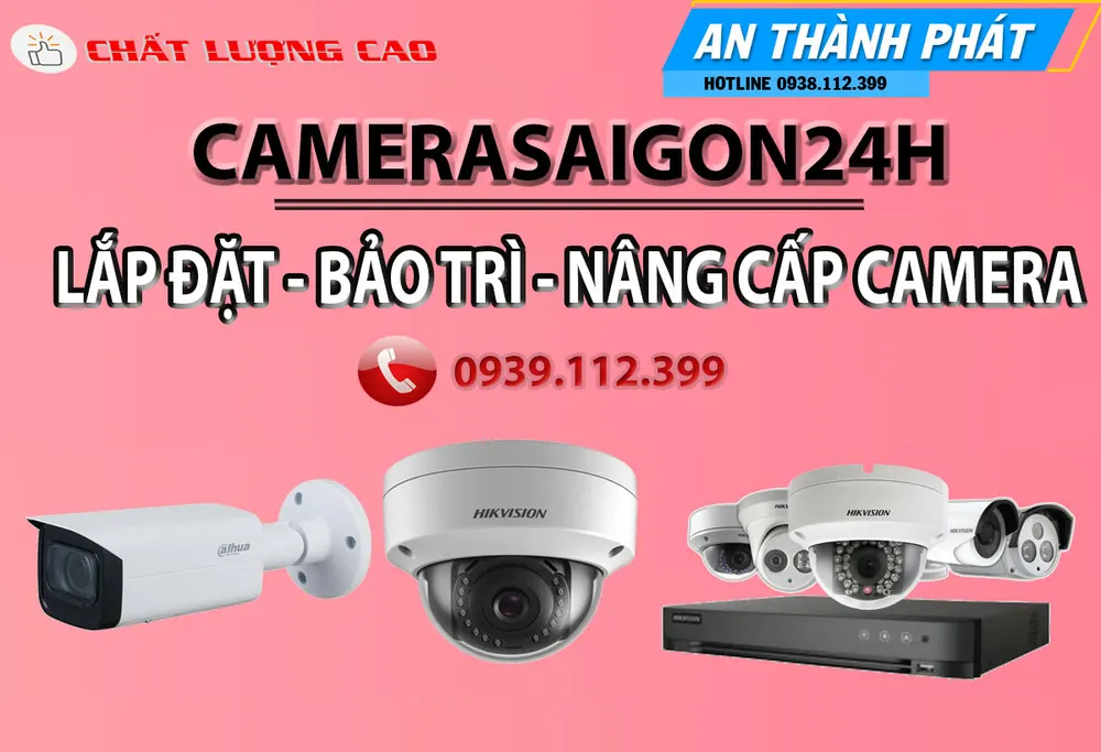 Lắp camera Ip Thân Full Color Dahua