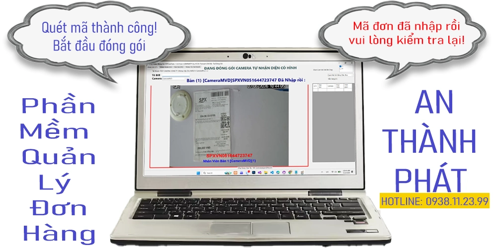 Camera Đọc Mã Vận Đơn Tại Hậu Giang