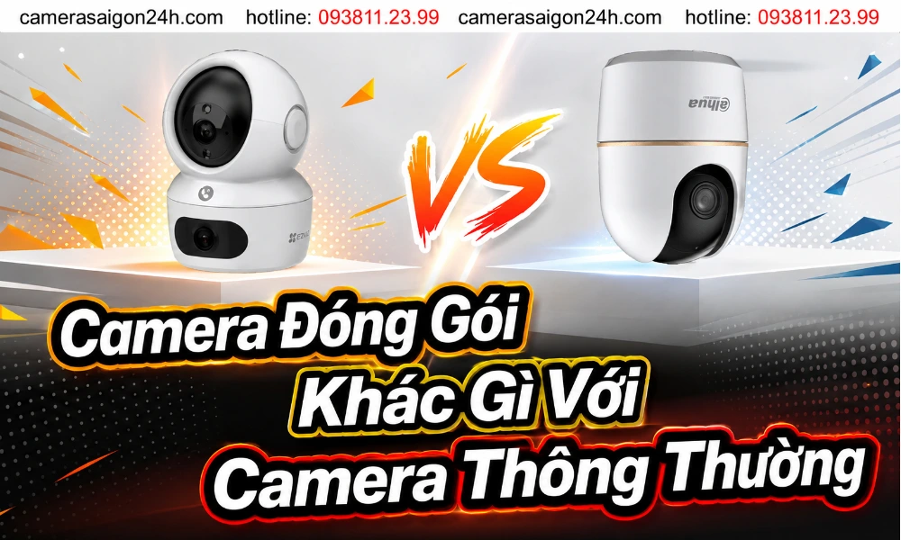 Camera Đóng Gói Khác Gì Với Camera Thông Thường