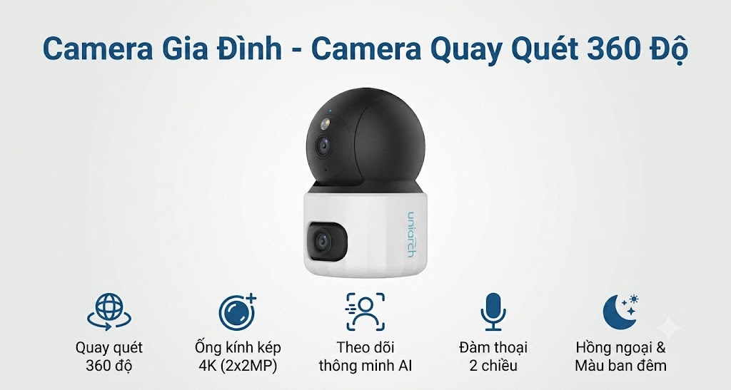Top Camera Gia Đình Tốt Nhất Hiện Nay