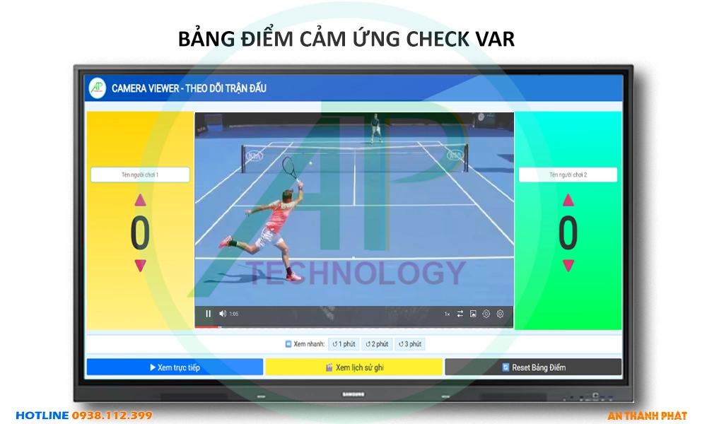 Lắp Đặt Camera Livestream Tennis