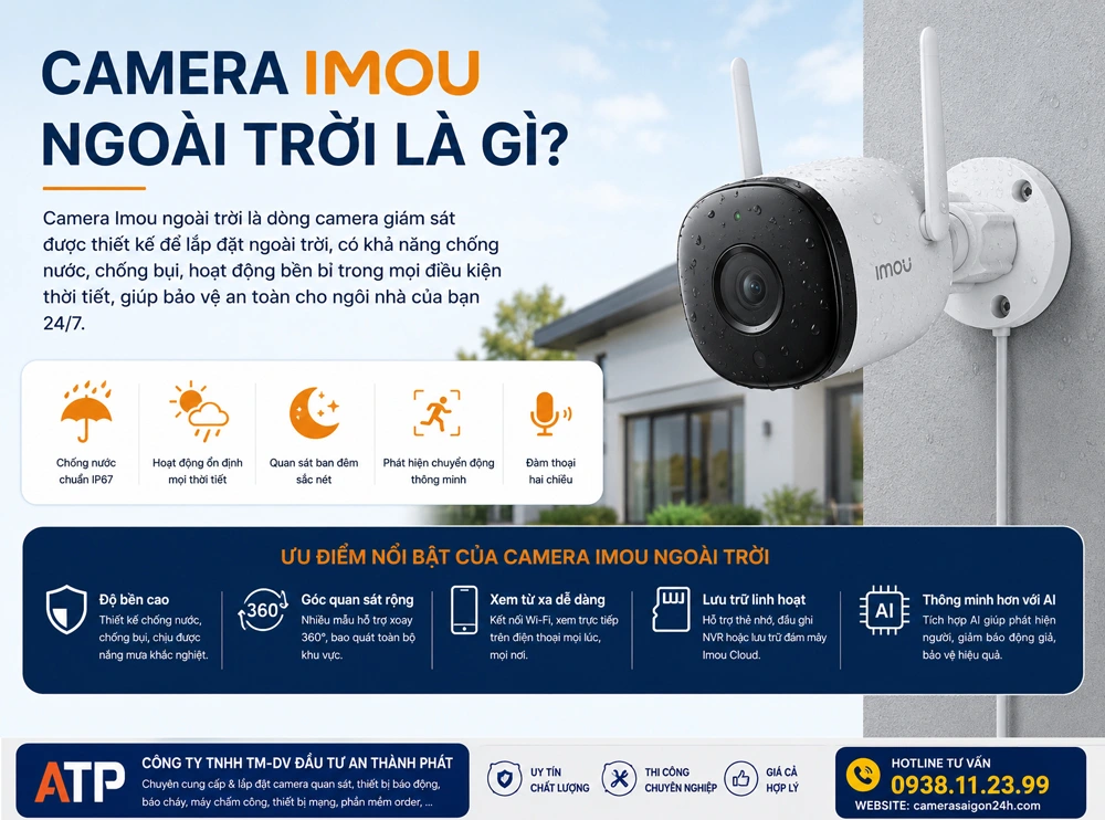 camera ngoài trời là gì 