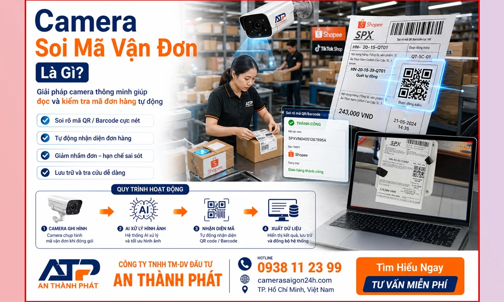 Tư Vấn Camera Soi Mã Vận Đơn Thương Mại Điện Tử