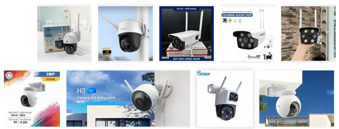 Lắp camera ngoài trời hikviison