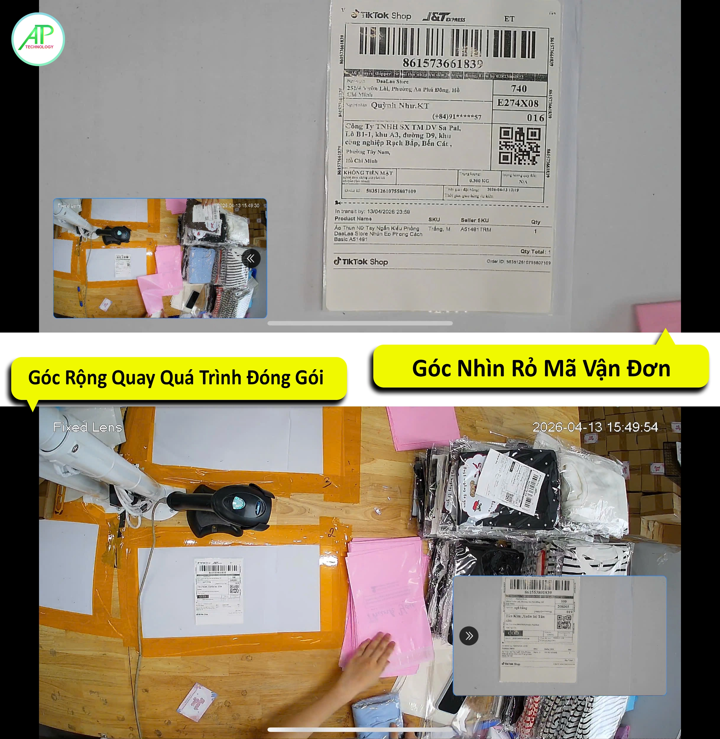 Camera Nhận Diện Và Quét Mã Vạch