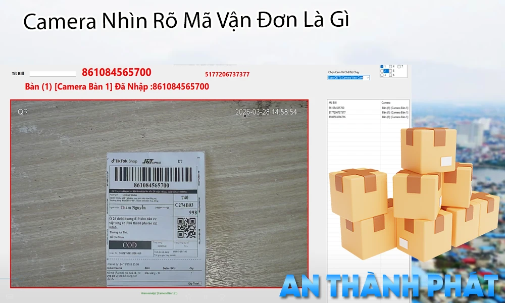 camera nhìn rõ mã vận đơn là gì