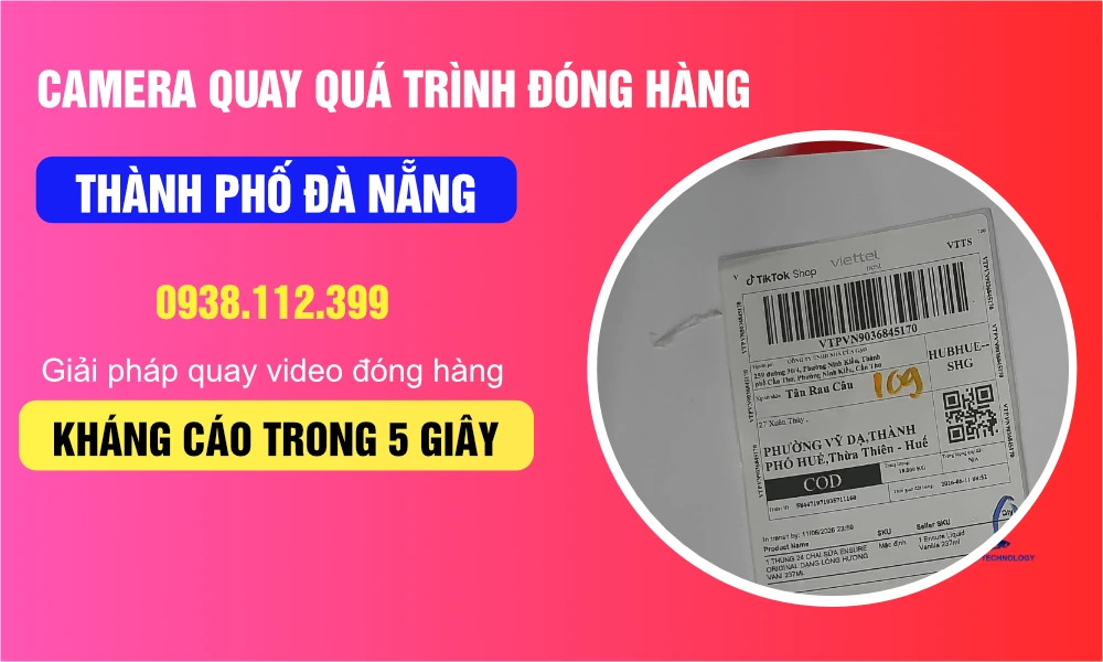 camera quay quá trình đóng hàng đà nẵng
