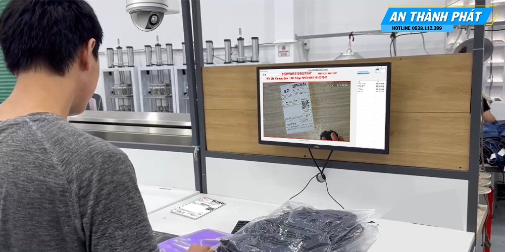 Camera Quét Mã Vận Đơn Tự Động