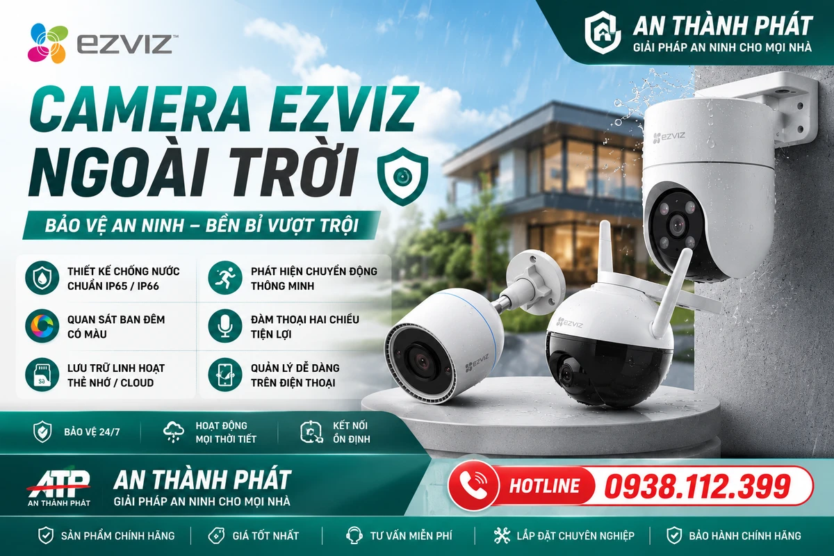 Camera Ezviz ngoài trời
