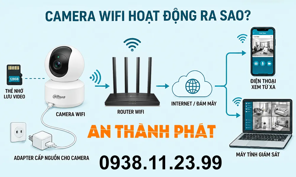 camera wifi là gì cách hoạt động ra sao