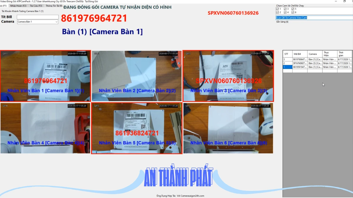 phần mềm quay đóng hàng tmdt