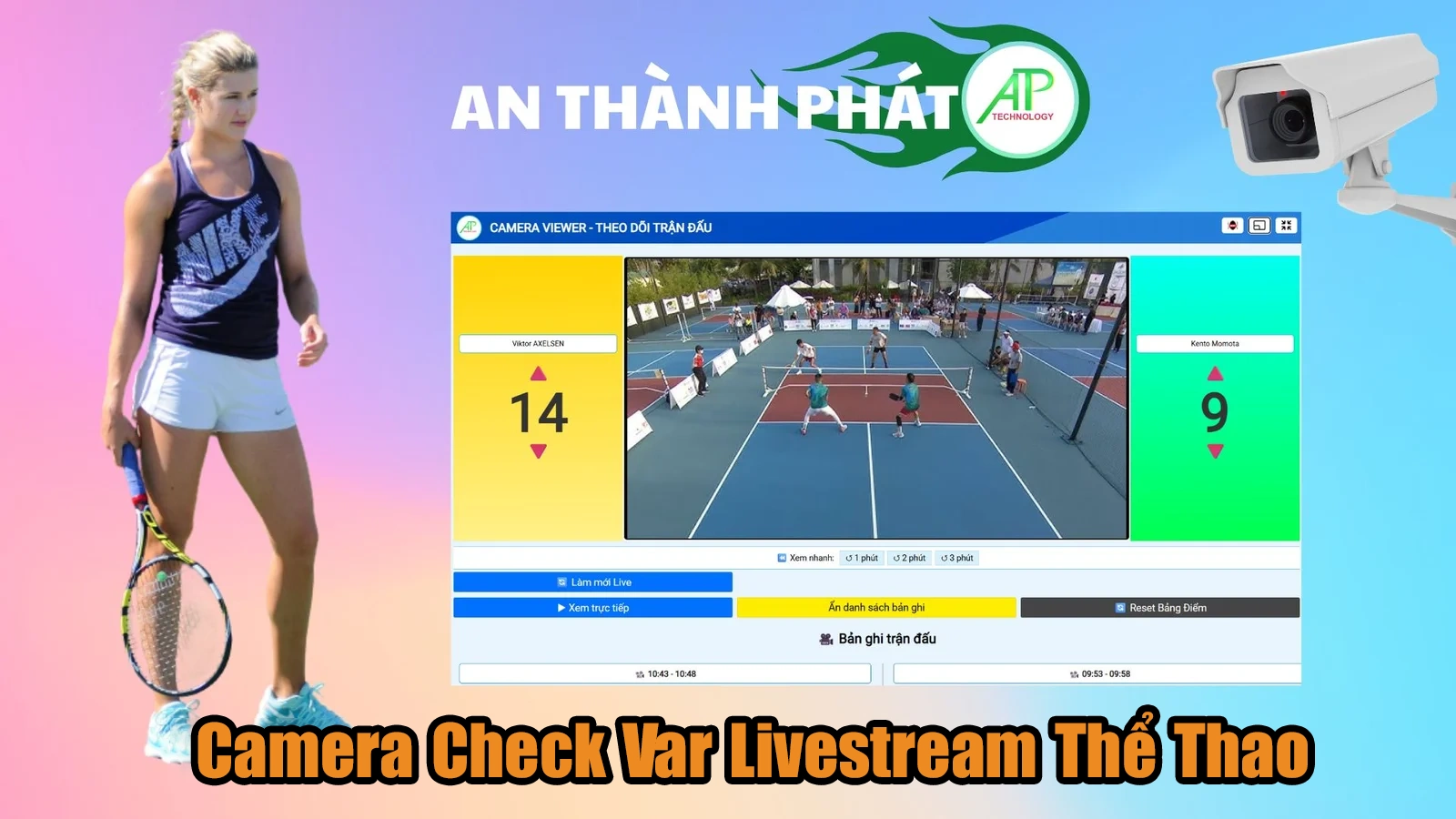 Phần Mềm Camera Check Var Các Môn Thể Thao