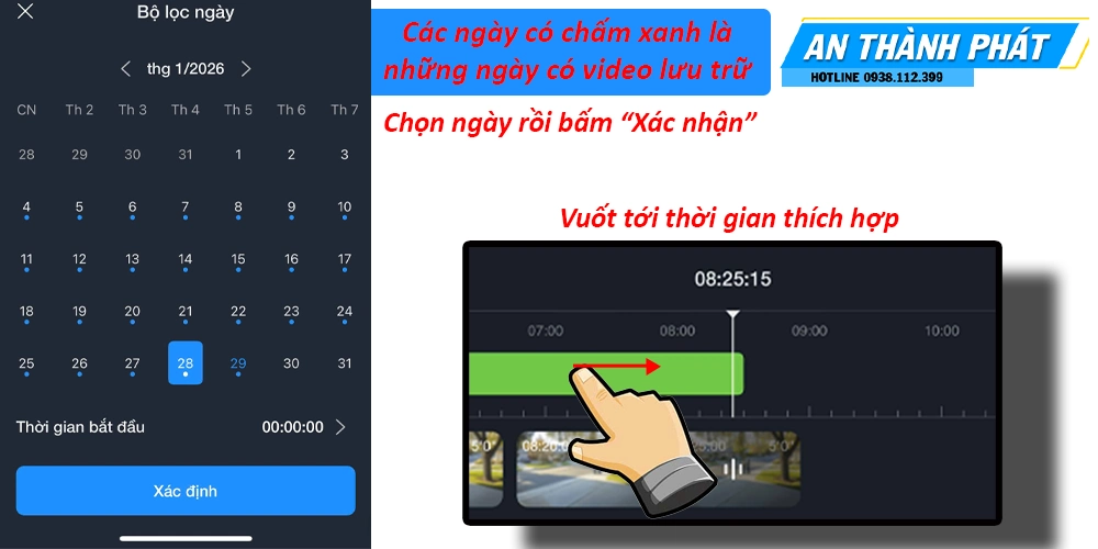 Hướng Dẫn Xem Lại Camera Dahua Trên Điện Thoại