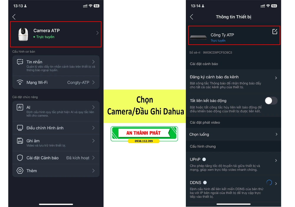 Hướng Dẫn Đổi Mật Khẩu Camera Dahua