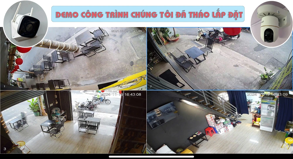 demo công trình chúng tôi đã tháo và lăp đặt