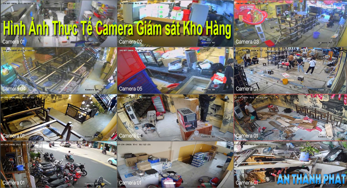 Lắp Camera Giám Sát Kho Hàng